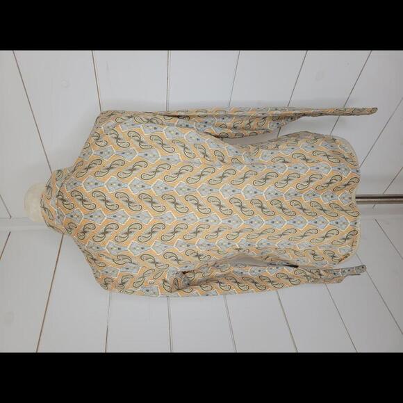 Y2K Tommy Hilfiger medium paisley snap button shirt - Picture 2 of 5